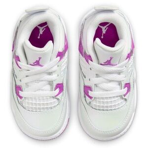 Jordan Kids Sneakers White and Pink